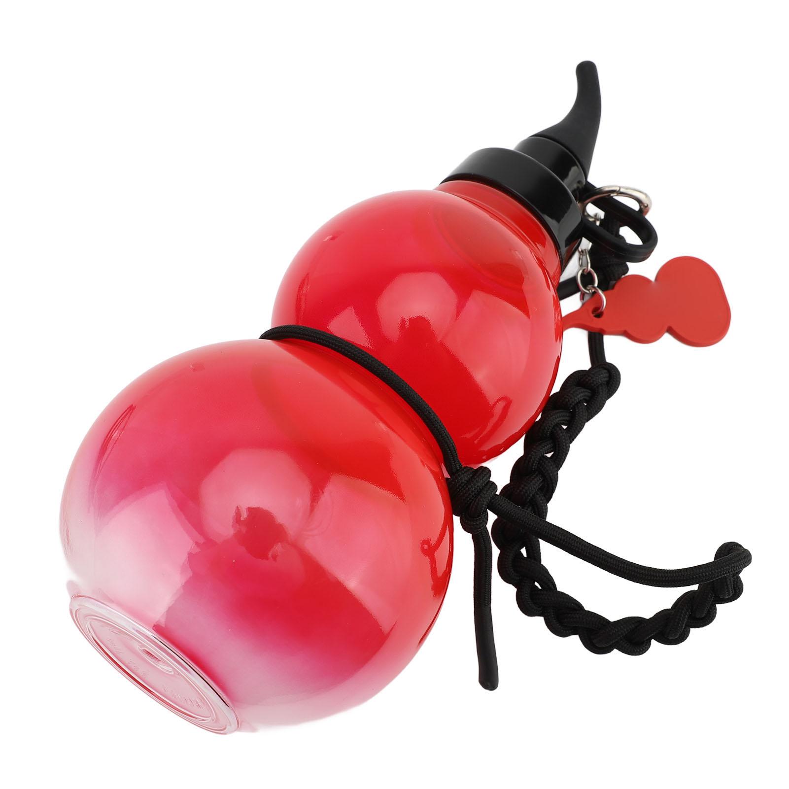 Bouteille d'eau de sport en forme de gourde 800 ml Anti-chute   Preuve Portable Bouteille à boire en forme de gourde pour le voyage