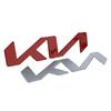 AABME1 13/15/17CM Metal Emblem Car Sticker Badge for KIA K5 K3 K2 RIO Soul Pegas Sorento Forte Borrego Ceed Sportage Cerato Accessories