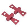 2Pcs Dovetail Line Gauge ABS Plastic Marking Scribing Ruler Woodworking Hand Made Tool