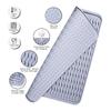 1Pcs Foldable Drying Heat Insulation Soft Rubber Dishes Sink Mat Table Kitchen Home Anti Slip Drying Dishes Drain Mat