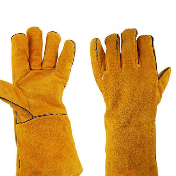Work Gloves Leather Retro Climbing Sport Gloves Climbing Gardening Protective Gloves
