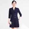 Women's Professional Slim-Fit Suit Dress