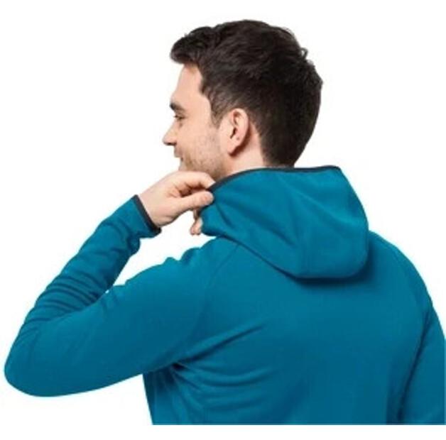Jack Wolfskin Baiselberg Hooded Fz Fleece Jacket