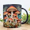 AEE4-3D Magic Mushrooms Mug Creative 3D Fun Space Design Mugs Offices Multi-Purpose Drink Cup For Home Office Dorm