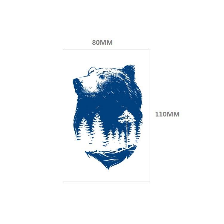 Emmy Lines Princess Small Pattern Herbal Gradual Change Semi-Permanent Waterproof Tattoo Sticker Simulation Tattoo Sticker