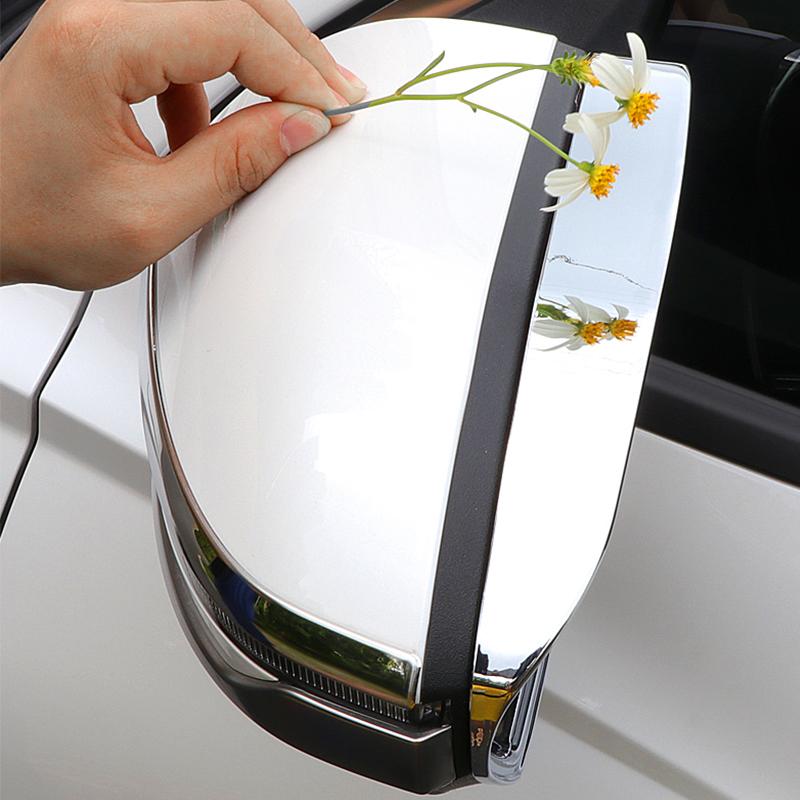 Pentru Hyundai Tucson NX4 2022 2023 ABS carbon oglindă retrovizoare mașină impermeabilă sprâncene ploaie protectoare ornamente