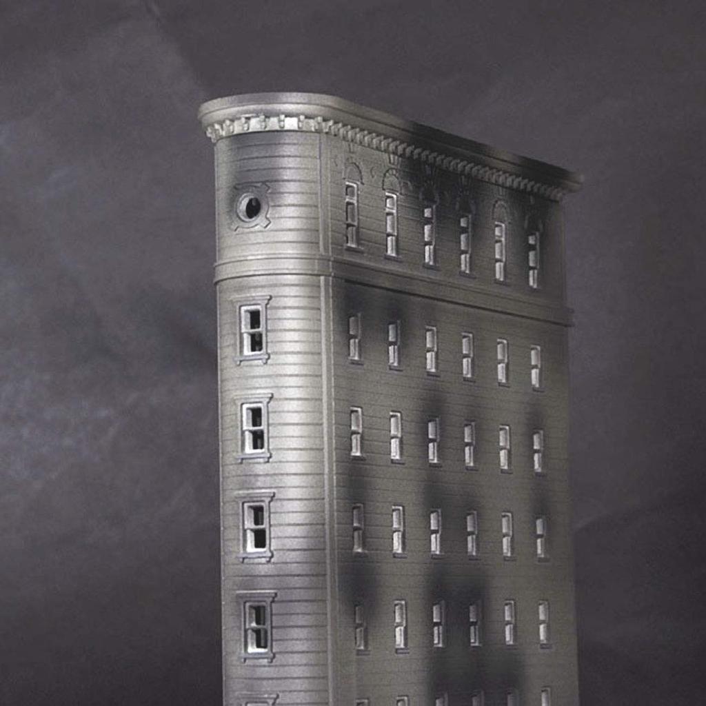 Tomytec 1144 GeoColle Combat Series DCM07 Battlefield Building C Painted Plastic Model 314615