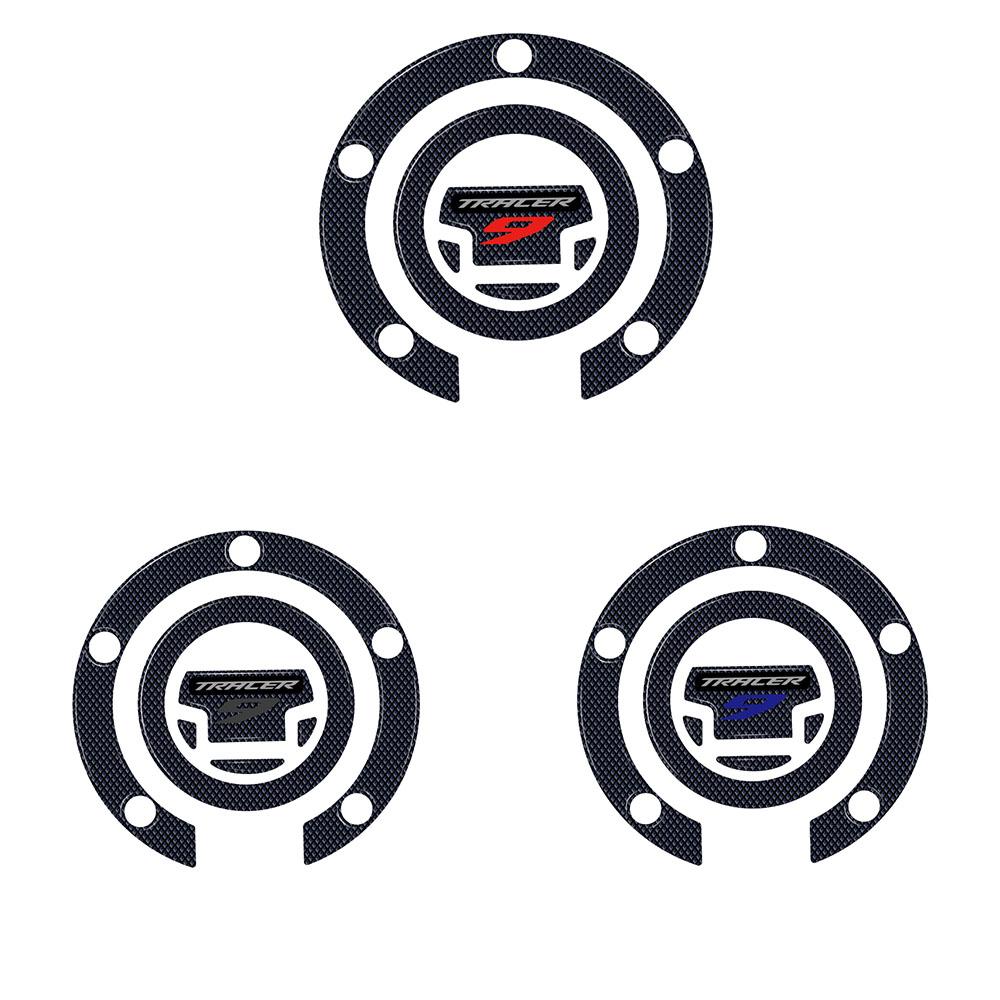 For YAMAHA TRACER 9 TRACER 9 GT  TRACER 900  Motorcycle 3D Carbon Fiber Fuel Tank Cover Pad Body Parts Protection