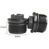 Motorcycle 39mm Black Anodized Fork Tube Cap Bolt Harley Sportster 1200 883 XL 1987-2016
