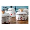 (GoodPlus+) Emile Miffy Enamel (double-handed Pot 15cm) [Acid- and Alkali-resistant, No Odor Transfer] [Compatible with All IH Heat Sources] [Dick