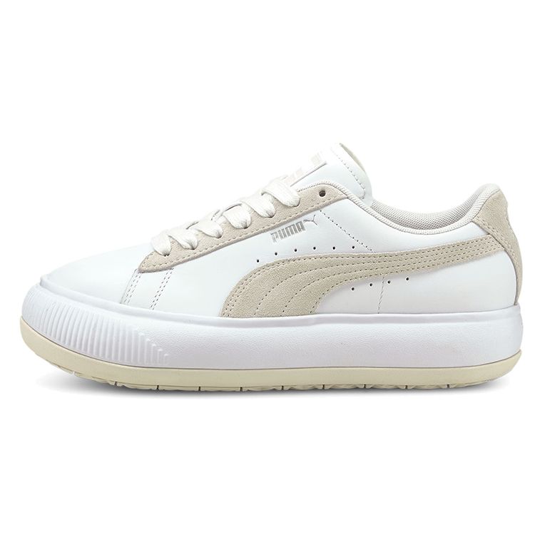 

Puma Замшевые кроссовки Mayu на платформе, низкие, женские, белые 382581-05 35.5