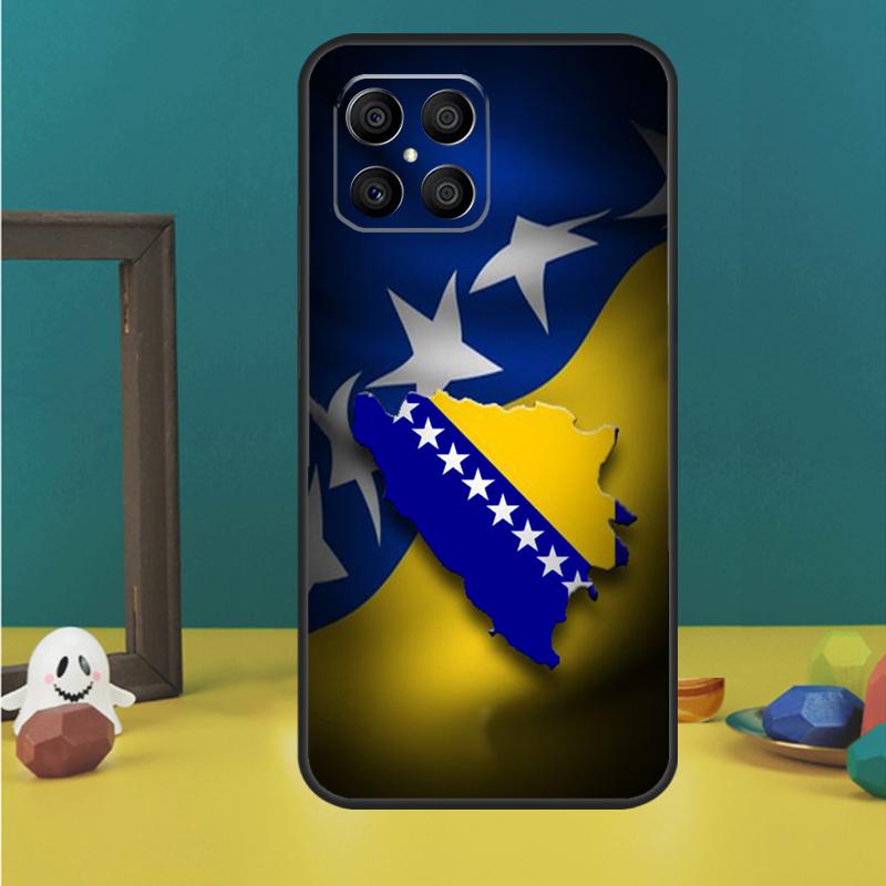 Bosnia Flag Phone Case For Huawei P40 Lite P50 P30 P20 Pro Nova 9 5T Honor X9 X8 X7 50 Back Cover