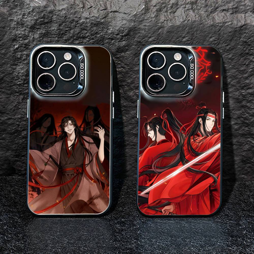 Custodia per Telefono Grandmaster Demonic Cultivation Per IPhone 16 17 15 14 12 13 Pro Max Colore Nero Cover Antiurto