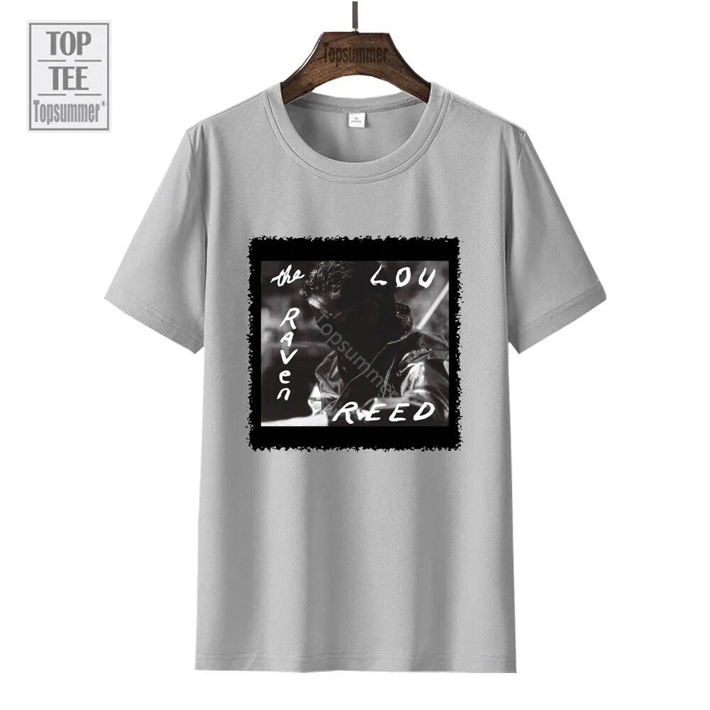 Tricou The Raven Album Lou Reed Tour Tricou Pop Trend Bumbac Tricou cupluri Top supradimensionat