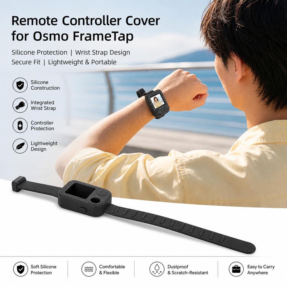 Black Remote Controller Cover Viewfinder Controller Cover for Osmo FrameTap Camera Accessories