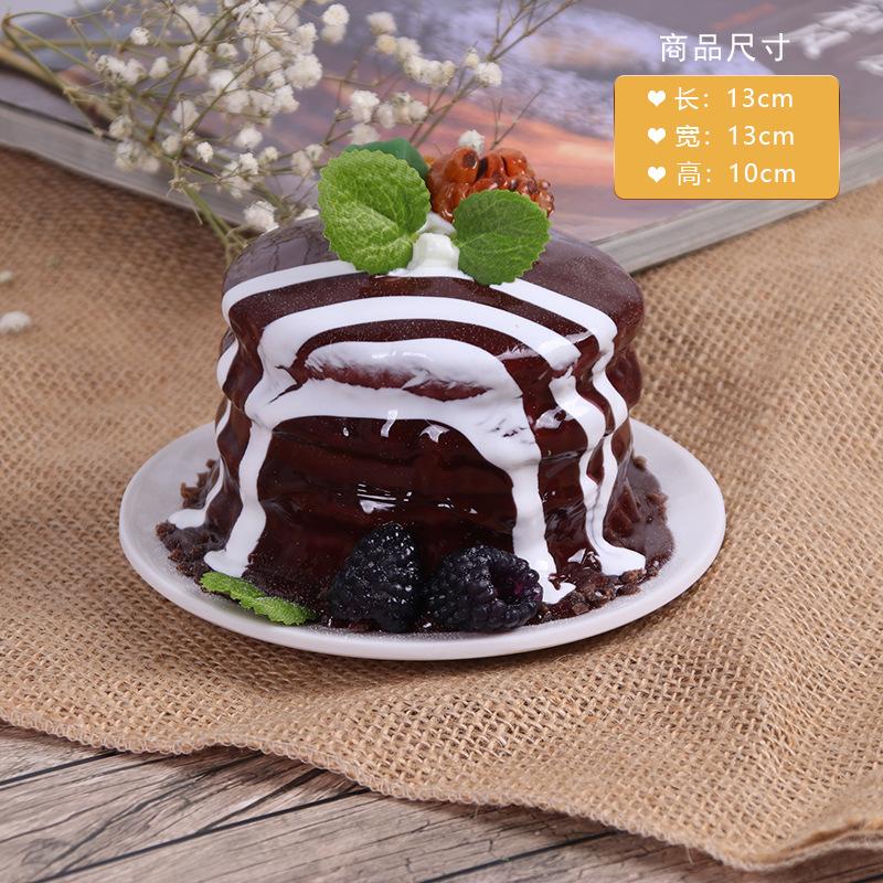 Artificial Cream Cake Fake Cake Model Dessert Birthday Cake Dessert Props Sweet Table Decoration Window Ornaments Home Decor