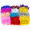 Feather2/5M 6cm Fringe Tassels for Skirt Latin Dress Feather Decorative Lace Trim Clothing Trimmings Fringes DIY Sewing Accessories