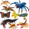Animal And Insect Diorama Model Pack With Realistic Pvc Figures For Kids Learning