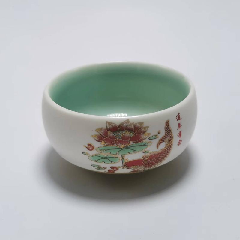 Snowflake Glaze Ceramic Kung Fu Tea cup Teaware Pottery Creative Tea  Cup of Chinese Tea Set