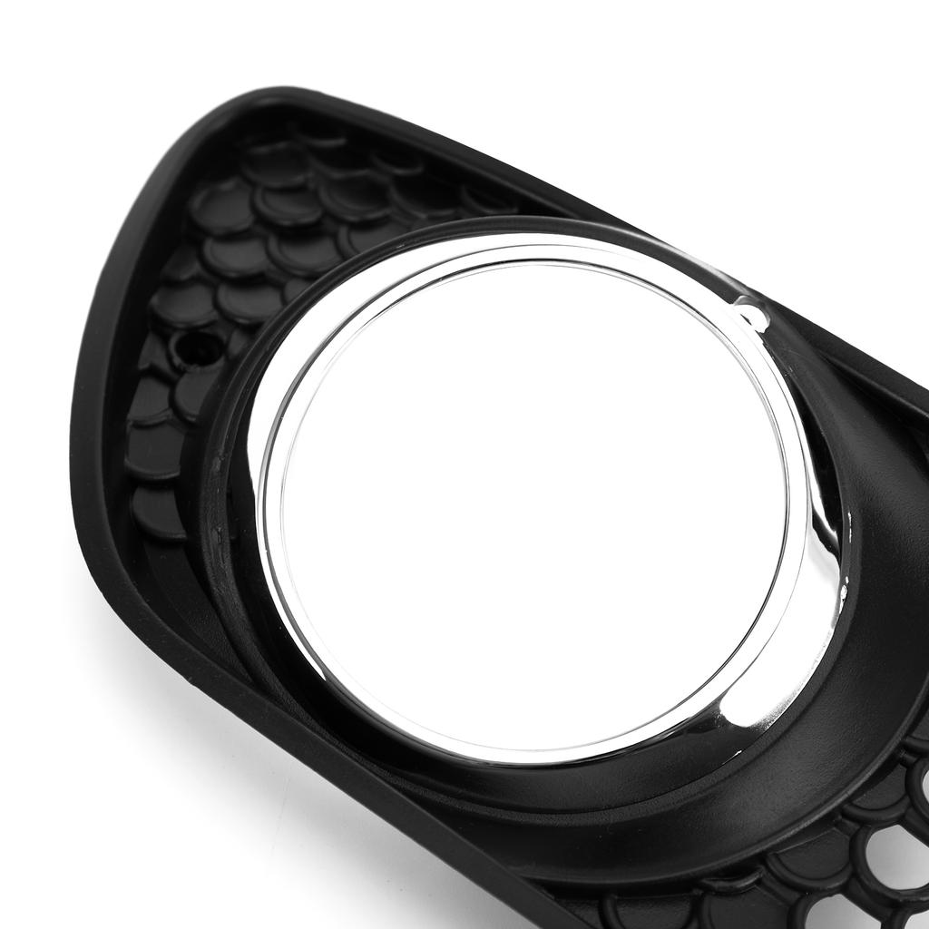 Par Conjunto de Grelhas de Luz de Nevoeiro do Para-choque Dianteiro Compatível com Mercedes Benz Classe C W204 2008-2010