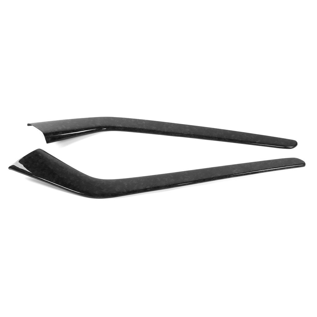 2Pcs Console Gear   Side Trim Strip Cover Carbon   Decor Fit for     2018‑2021