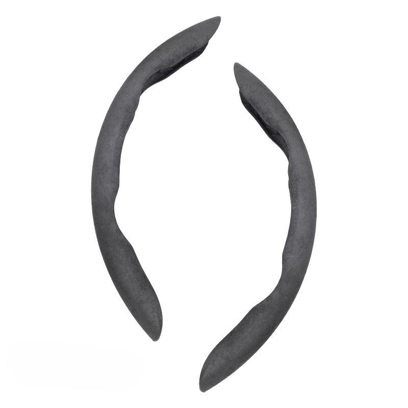 Universal Lenkradbezug 38cm 15inch Wildleder Lenkrad Booster Bezug Für Auto Rutschfester Schutz Zubehör