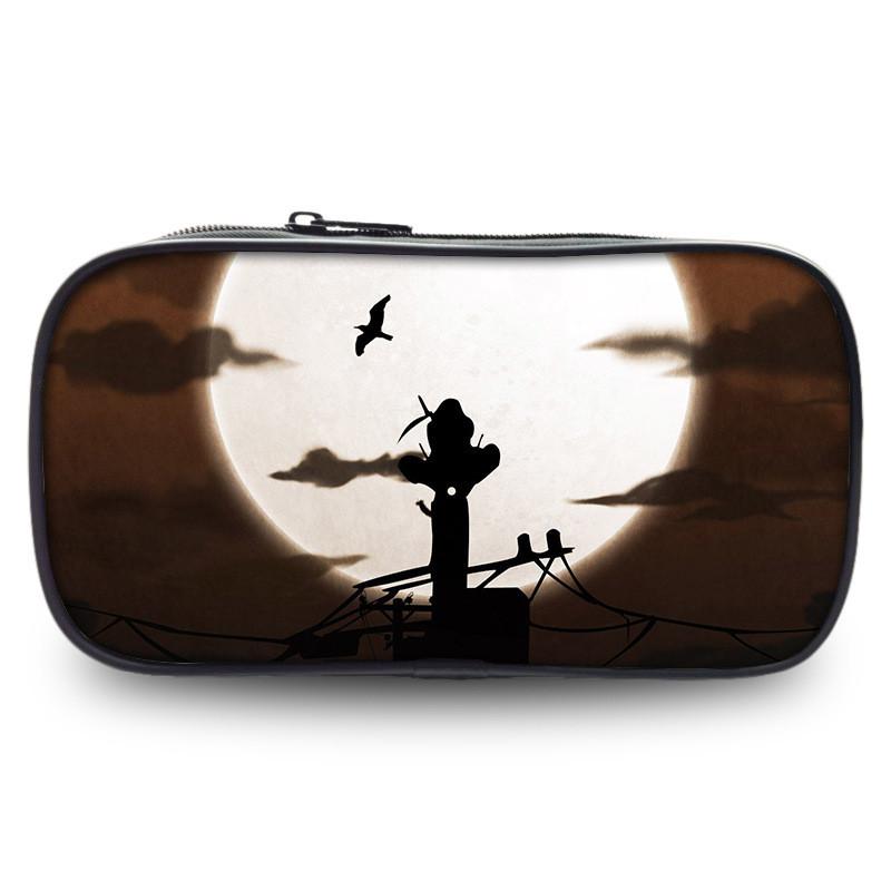 Naruto Themed Anime Printed Student Single Layer Stationery Storage Bag Pencil