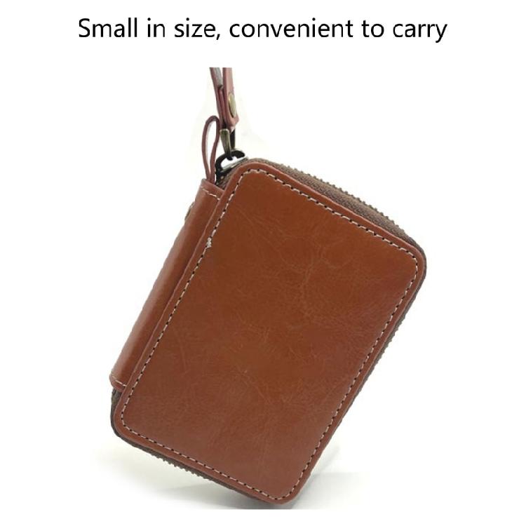Porta esche rotanti Portaesche per trota Organizzatore in pelle PU Borsa per esche artificiali crankbait Borsa per attrezzatura da pesca Raccoglitore per attrezzatura da pesca