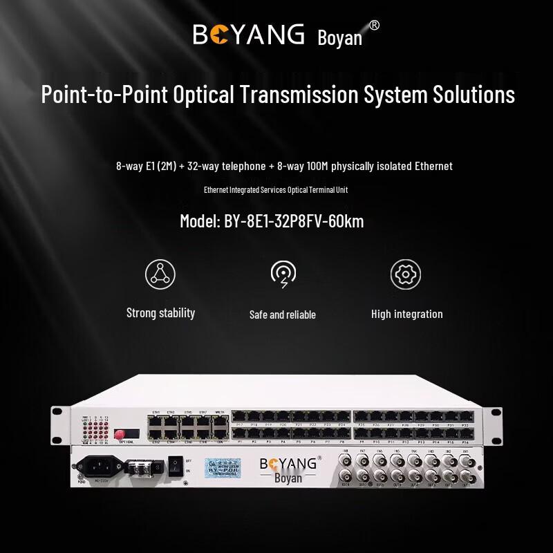 BOYANG Multi-service Telephone Optical Transceiver