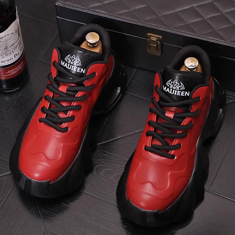 

Fashion New Luxury Designer Men s Shoes Punk Sneakers Hip Hop Male Casual Platform Shoes Flats Zapatillas Hombre a44 44