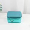 Impact Resistant Wet Wipes Dispenser Easy Open Lid Transparent Wipes Case  Bathroom Use