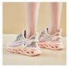 Breathable Sports Shoes for Women In Summer New Soft Soled Lightweight Non Slip Thick Soled Running Shoes Slimming and Shock-absorbing Coconut Shoes