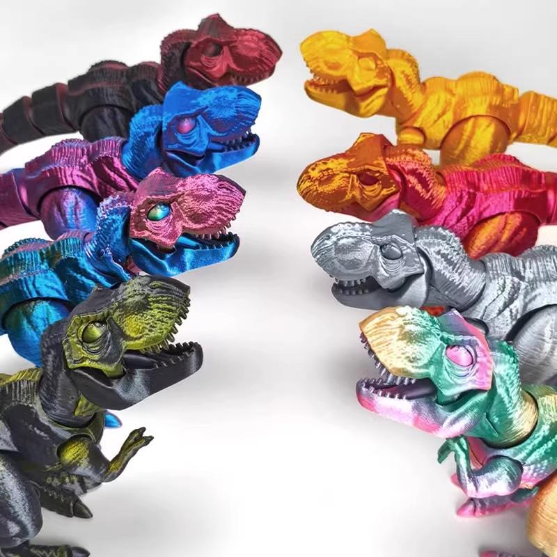 3D Мышечный Тираннозавр Артикулированная Модель Фигурка Декор 16.5 cm