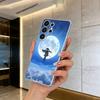 B-Beyond Journey F-Frieren And Fern Clear Soft Silicone Phone Case forSamsung S25, S24, S21, S22, S23, S30, Ultra, S20, Plus