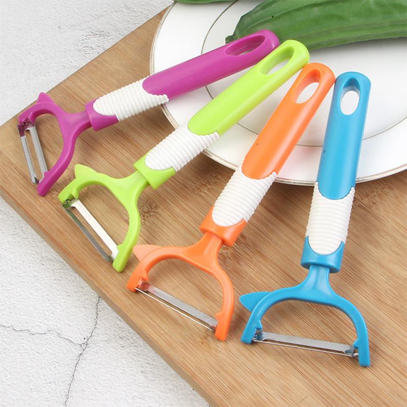 

1 шт., разные цвета, нержавеющая сталь, картофелечистка для фруктов, практичный инструмент, кухонные принадлежности, аксессуары