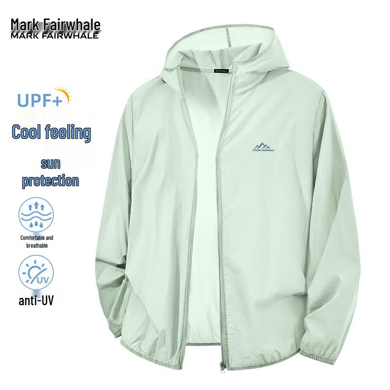 Mark Hua Fei Men s Cooling Sun Protection Hooded Jacket M