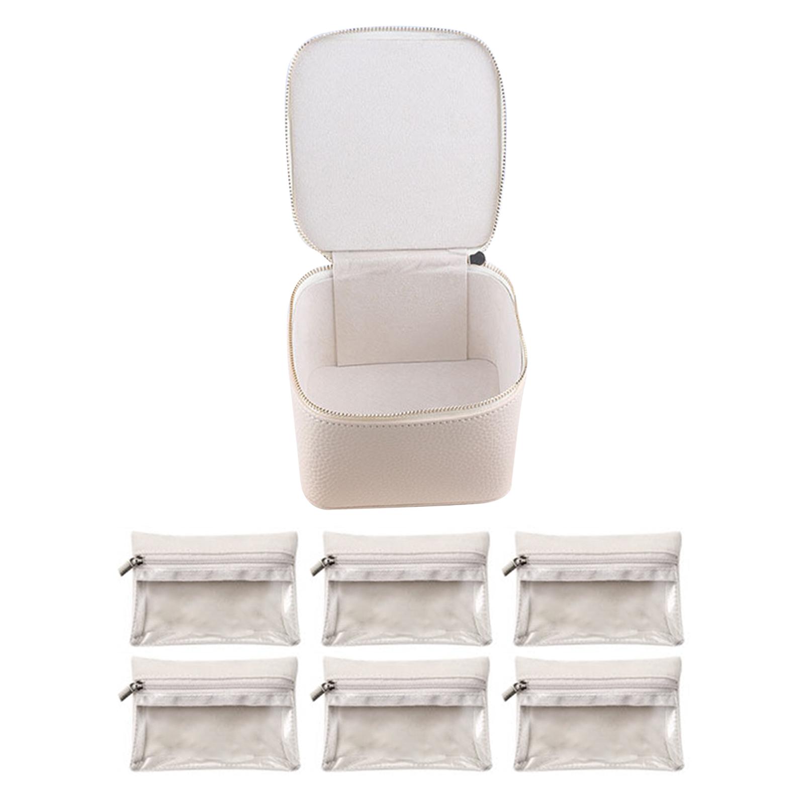 

Простой органайзер для ювелирных изделий на молнии, многоцелевой чехол для хранения браслетов для спальни дома