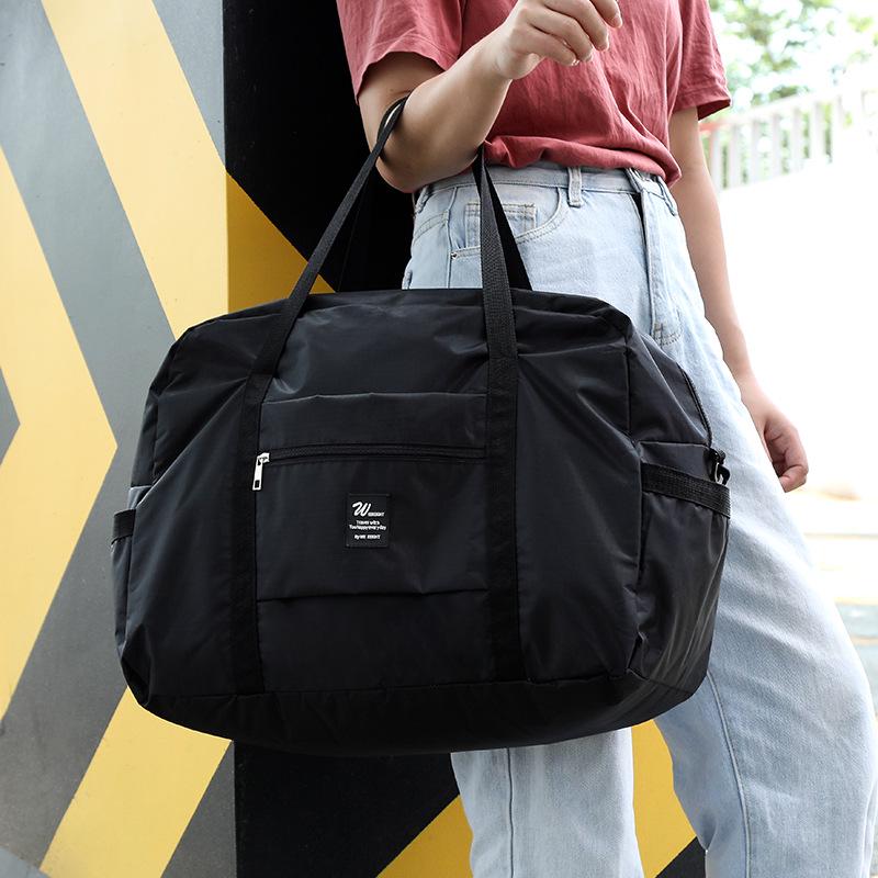 Waterproof Large Capacity Travel Clothes Bag, Portable & Suitcase-Attachable