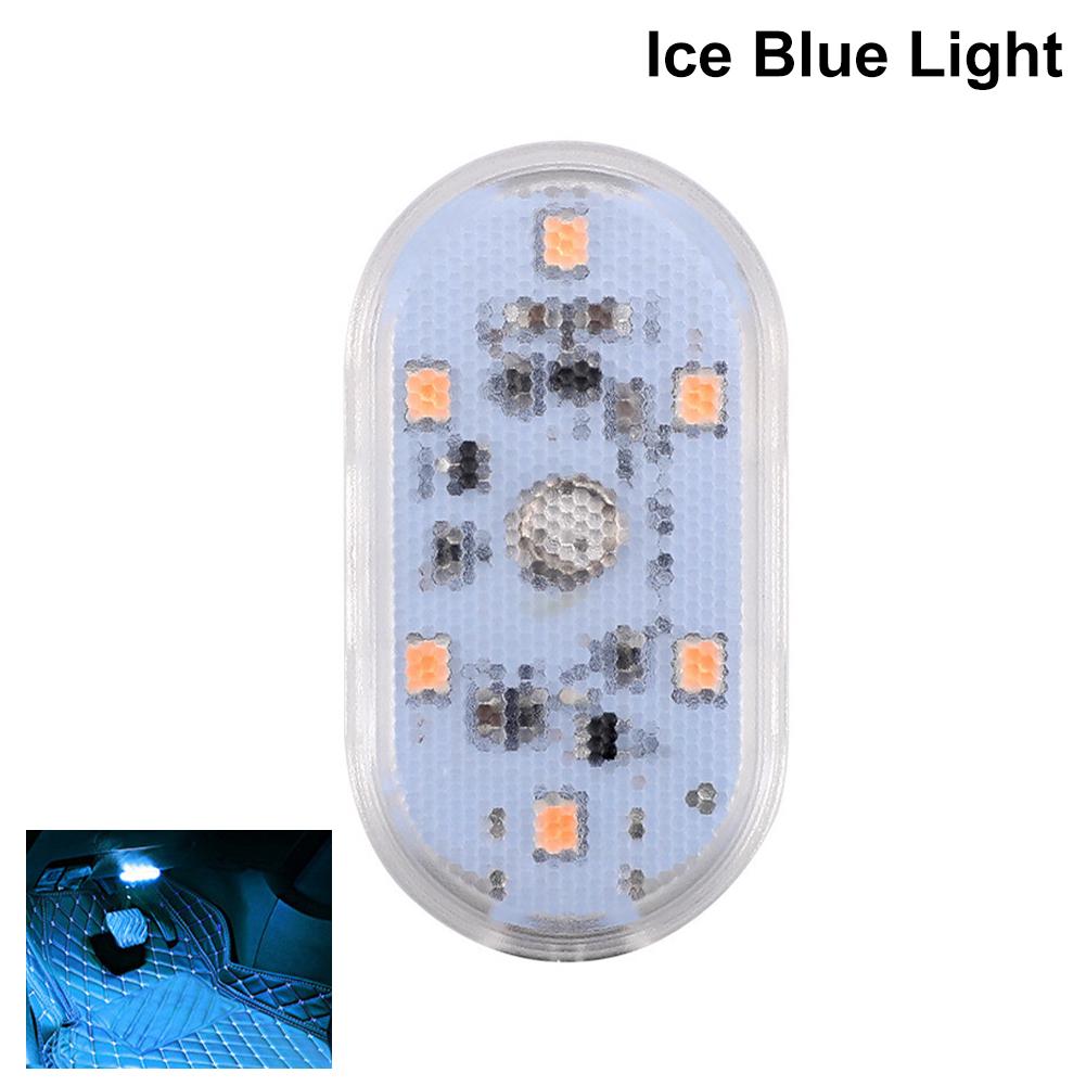 

Светодиодные сенсорные светильники Маленькие беспроводные светильники для салона автомобиля Автомобильный дизайн Потолочный светильник для чтения Для ящика для хранения Беспроводная магнитная USB-зарядка