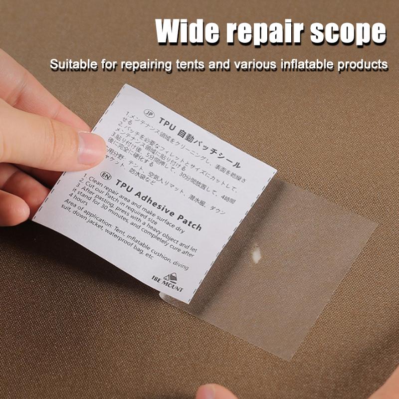Tpu Transparent Repair Patch, Tent Repair Tape, Leak Repair Patch, Waterproof Repair Patch