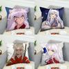 Inuyasha Pillow Case For Car Sofa Decorative Home Doublesided Print Plush Square Throw Pillow Cushion Cover