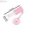 Lip Glaze Bottle With Keychain Big Wand Empty Lipstick Gloss Tube Refillable Liquid Container Bottle Lip Gloss Sample Bottle