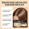 Keratin Deep Nourishing Hair Mask: Moisturizes And Nourishes The Scalp, Improving Hair Elasticity And Texture.