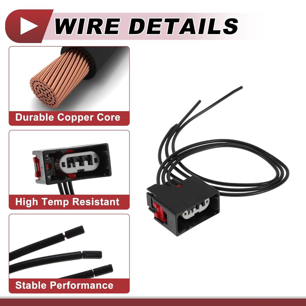 1 Set Turn Signal Light Socket Wiring for Dodge for Ram 1500 2500 3500 2009-2020 No.68226719AA Tail Lamp Bulb Pigtail Connector Harness