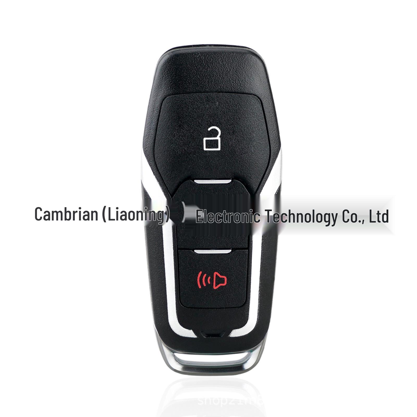 

Совместимый 3-кнопочный пульт дистанционного управления ключом автомобиля Ford F-150 Explorer (M3N-A2C31243800) 5.4*4.2*1.4 cm чёрный