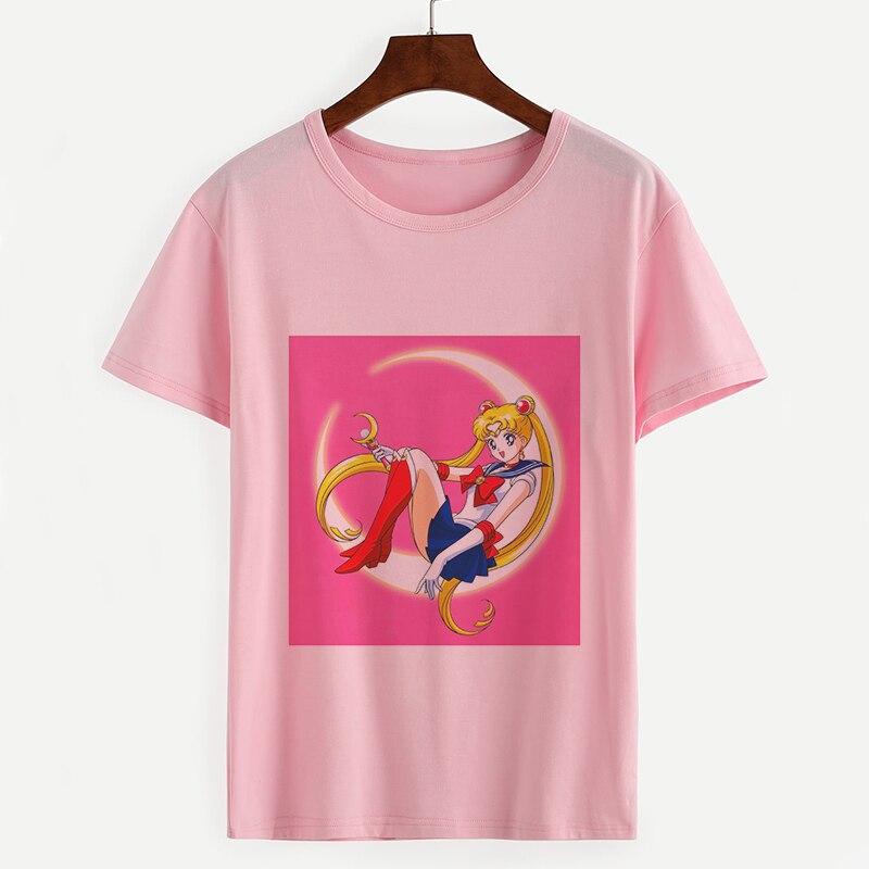 Sailor Moon Bow Graphic Print T shirt 
