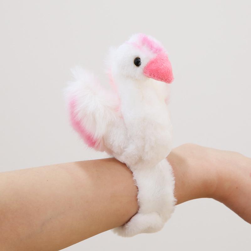 

Design Animal Cute Plush Toy Parrot White Swan Doll Wristband Cartoon Soft Gift белый