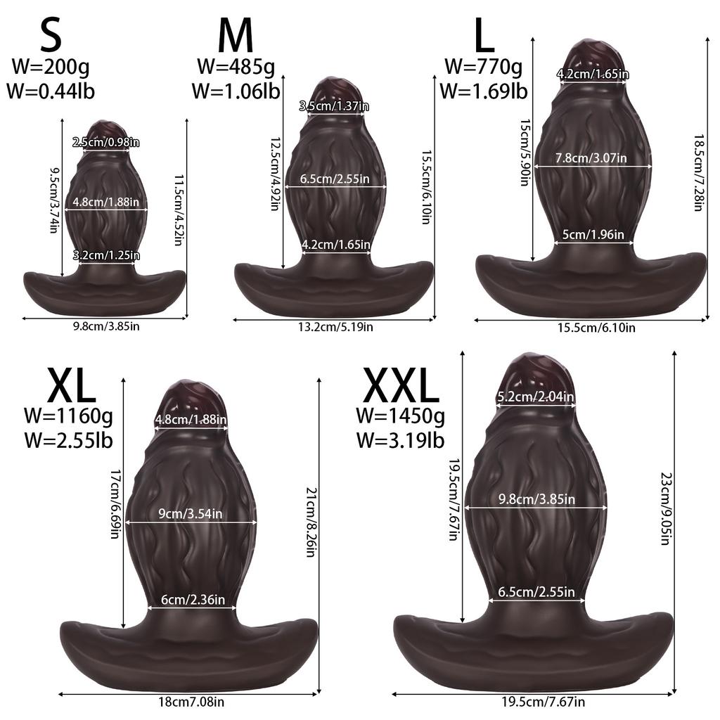 Oversized Silicone Dildo Big Anal Plug Stretching Fisting Sex Toy Realistic Dick BDSM Strap on Cock