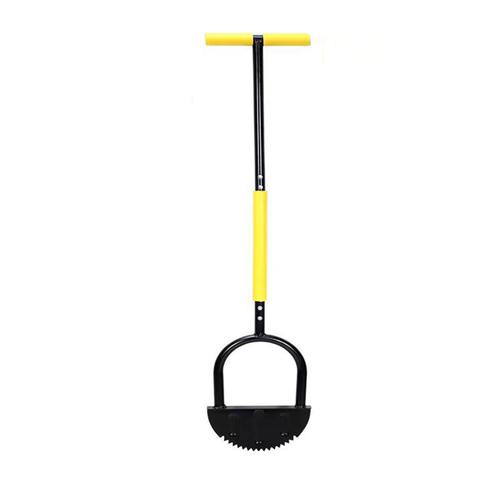 

Lawn Aerator Spike Tool with Ergonomic Handle and Durable Steel Construction for Soil Aeration and Lawn Care Maintenance One Size