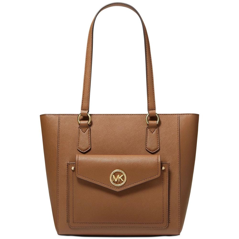 

Кожаная сумка-тоут Michael Kors Joe Jet Set Top с молнией ag